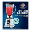 Licuadora Oster clásica BLST4655 cromada 3 velocidades 700w