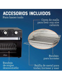 Horno con Freidora de Aire Oster 22L TSSTTVMAF1NS