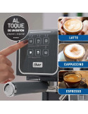 Cafetera Oster para Espresso y Capuccino BVSTEM5501B Negro