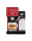 Cafetera Oster PrimaLatte Automatica BVSTEM6801R Rojo