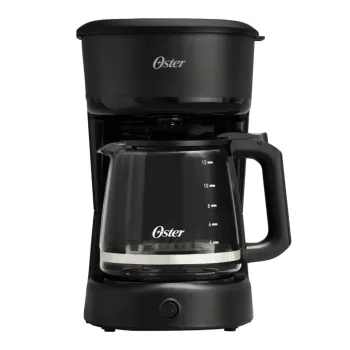 Cafetera Oster 12tz de filtro reutilizable BVSTDCS121B-053