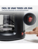 Cafetera Oster 5tz de filtro reutilizable BVSTDCS51B-053