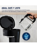 Cafetera Oster Programable 12tz de filtro BVSTDCP121B-053