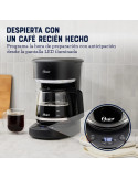 Cafetera Oster Programable 12tz de filtro BVSTDCP121B-053