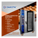 Horno convector electrico 12 bandejas Dakota DKH-12E
