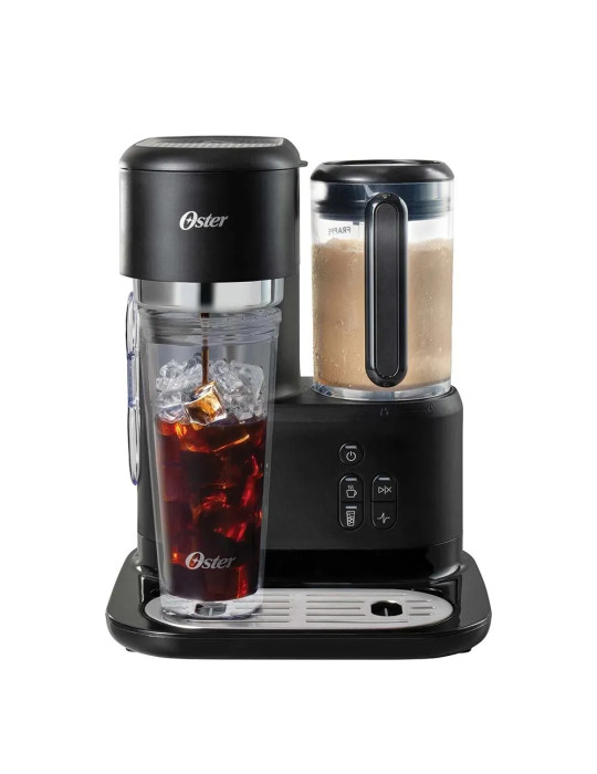 Cafetera Frappé con Licuadora Oster BVSTDC03B Negro