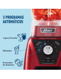 Licuadora Xpert Series roja con un vaso Blend N Go Oster BLST3B RPG 053