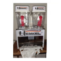 Refresquera dispensador de jugos de 2 Tolvas 18 Litros c/u henkel lsp18x2b