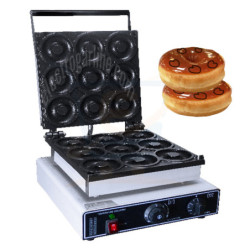 Máquina eléctrica para hacer 9 donas Henkel HP-DON-9-GT
