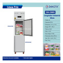 Congeladora Semi Industrial de 500 litros Dakota