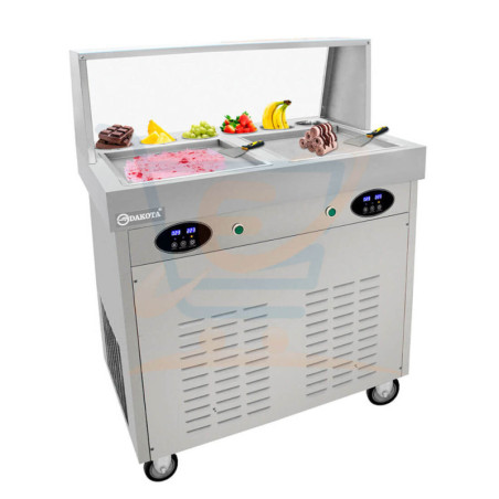 Máquina de Helado Frito 2 planchas Dakota DKF-2C