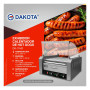 Calentador de hot dog 11 rodillos Dakota DK-11HD