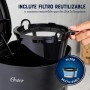 Cafetera Oster 12tz de filtro reutilizable BVSTDCS121B 053