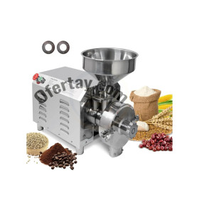 Molino de Granos Secos de 2 hp de Acero Inoxidable 1500