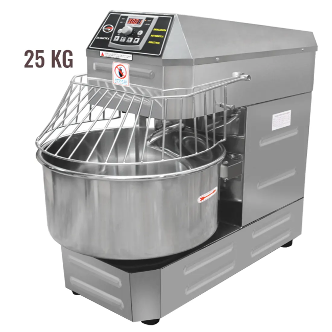 Amasadora vertical acero inoxidable 25kg Dakota DKM-50