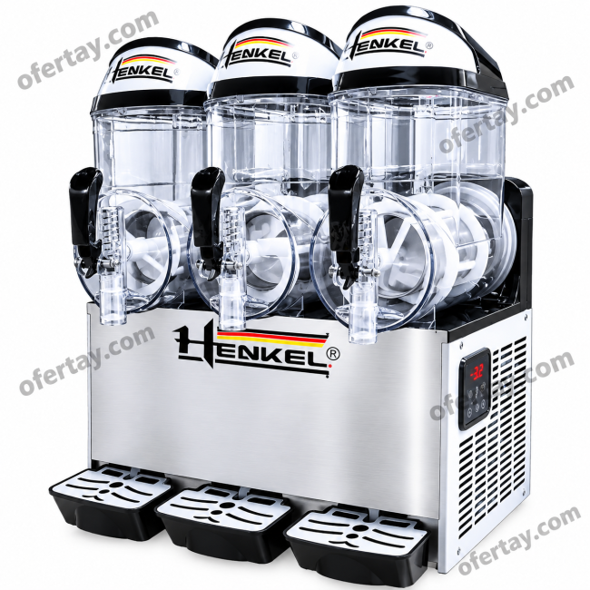 Cremoladera 3 Tolvas HENKEL XRJ12X3C