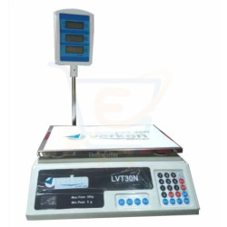 Balanza Verkon 30 Kg con torre Lvt30
