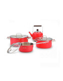 Juego de Ollas Inoxidable 8Pzs Record Jgo fiorenza