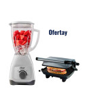 Combo Oster Licuadora de 1.5L + Sandwichera grill