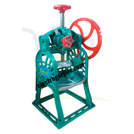 Maquina raspadillera manual acero y fierro eterna