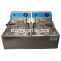 Freidora electrica de 2 pozas Henkel HP-EF-2