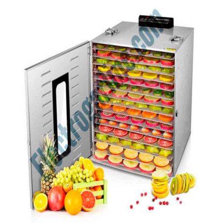 Deshidratador de alimentos 16 bandejas Henkel mq-dh-16
