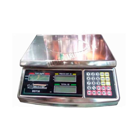 Balanza Pollera Acero Inoxidable 30 Kg Bst30 Henkel