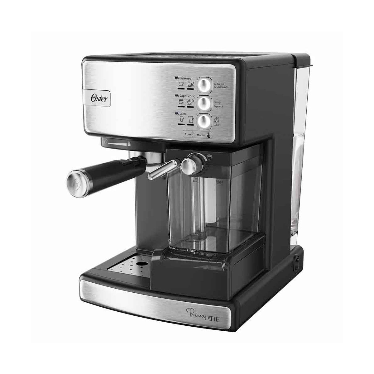 Cafetera Automática de Espresso Oster Prima Latte I BVSTEM6603SS