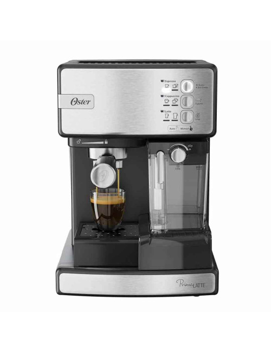 Cafetera Automática de Espresso Oster Prima Latte I BVSTEM6603SS