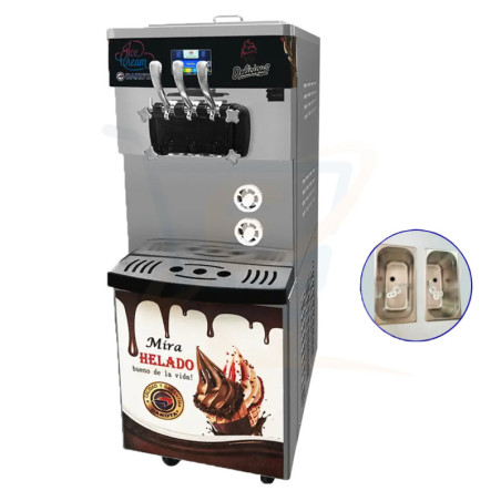 Máquina de helados soft Dakota dk-355