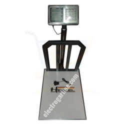 Balanza de 300 kilos cabesal de acero, plataforma 45X60CM BCH300V