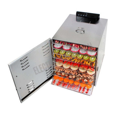 Deshidratador de alimentos 10 bandejas Henkel mq-dh-10