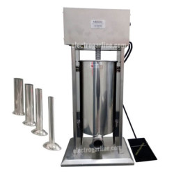 Embutidora electrica vertical de 10 Litros QJ-KD10 henkel todo Acero