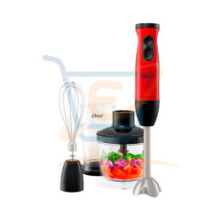 Batidora de Inmersion 1 velocidad Oster FPSTHB460A Rojo