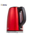 Hervidor Electrico oster acero inoxidable bvstkt673cr rojo