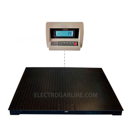 Balanza Electrónica de Plataformas Henkel De 3 Toneladas FS12-3TX