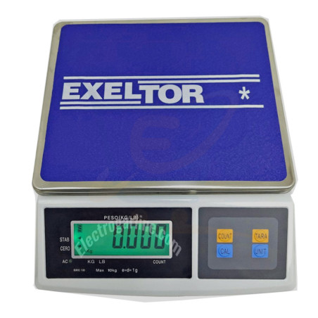 Balanza Gramera digital de 10 Kg Exeltor
