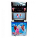 Máquina de Helados 3 sabores Soft de Pie BQL-825B VIKALE