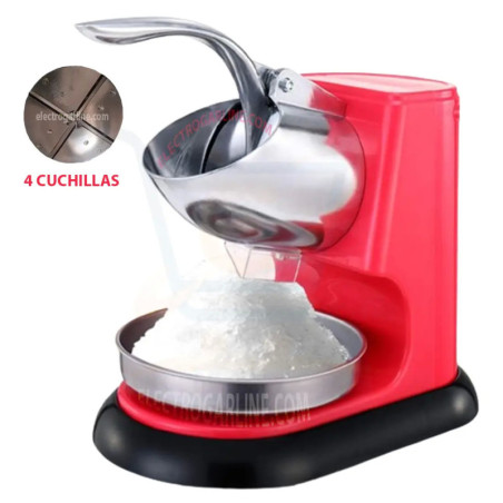 Raspadillera Eléctrica 4 Cuchillas Rojo Henkel wfa168
