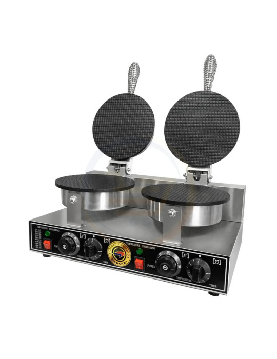 Waflera Conera Eléctrica de Doble Molde Dakota DK-CB2