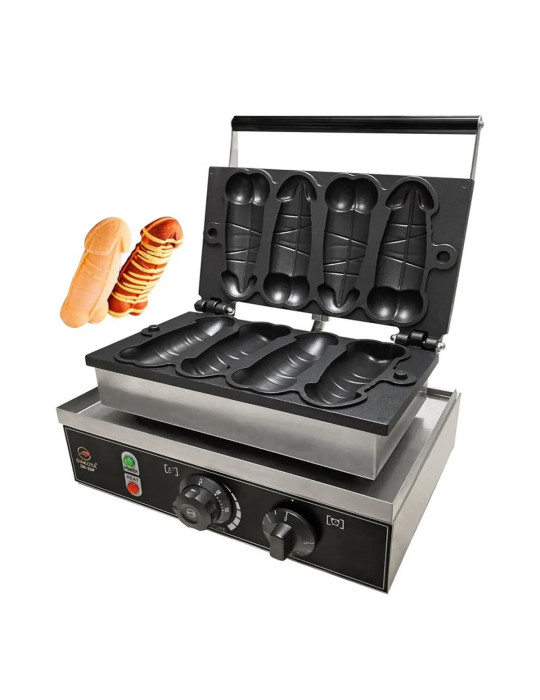 Máquina para hacer wafles en forma de pene