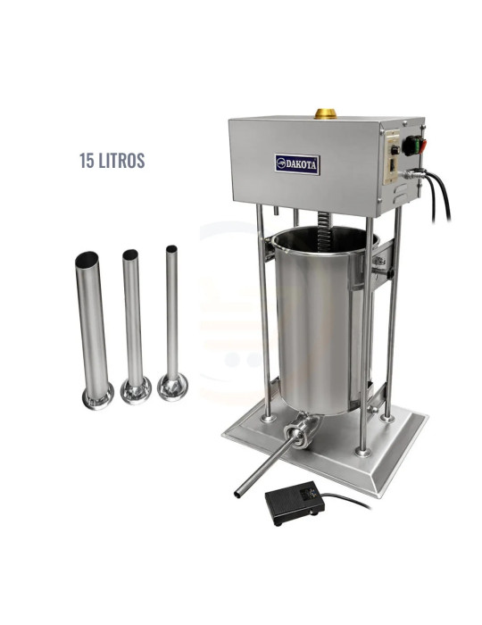 Máquina Embutidora Eléctrica 15 Lt. Dakota DKE-15LE