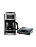 Cafetera digital BVSTDC4403 + Sandwichera Compacta Oster 2 panes CKSTSM2885
