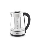 Hervidor Oster Eléctrico de Vidrio BVSTKT8990 Acero