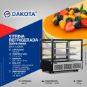 Vitrina refrigerada de mesa de 120 lts Dakota DKV-120MR