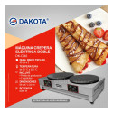 Maquina crepera electrica doble Dakota DK-CM2