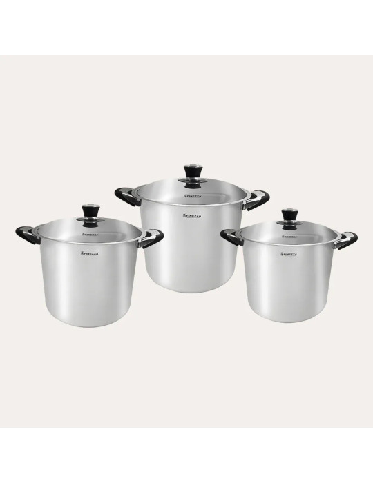 Juego de ollas de acero 6 Pzas FZ-2016LX