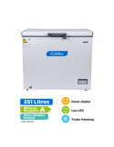 Congeladora Coldex 251LT CH10PLUS blanco