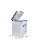 Congeladora Coldex 145LT CH05PLUS blanco