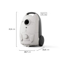 Aspiradora con bolsa 1600W Filtro Hepa EQP30 Electrolux